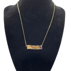 Joycuff Belinda personalized necklace NIB